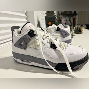 Air Jordan 4 Retro OG BG 'White Cement' 2016